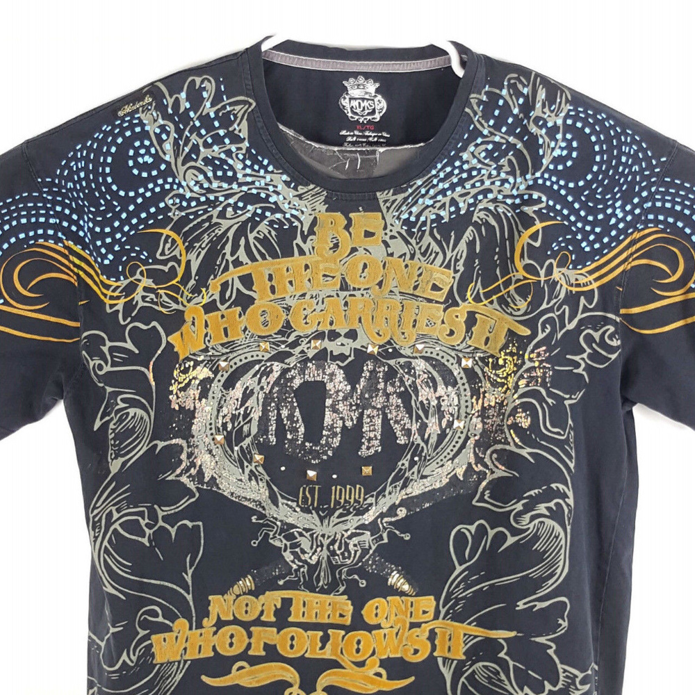 Akademiks Mens Short Sleeve XL Graphic T Shirt